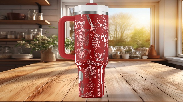 Amazon.com | 40oz Engraved Radiology, X-ray Tumbler: Scan & Sip